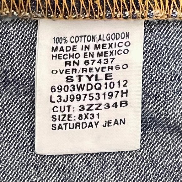Vntg Polo Jeans Co. Ralph Lauren Womens Saturday Jeans 8x31 Straight 100% Cotton - Picture 5 of 15